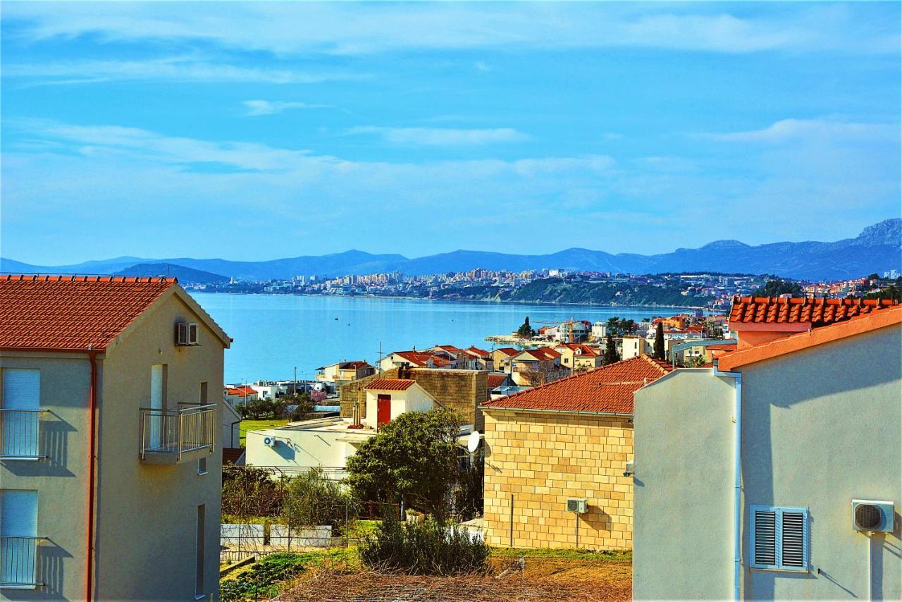 Modern Villa With Jacuzzi, Beautiful Sea View, Near Split! Villa 36A Podstrana Eksteriør billede