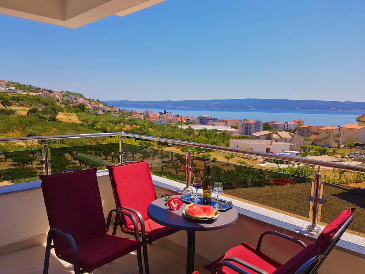 Modern Villa With Jacuzzi, Beautiful Sea View, Near Split! Villa 36A Podstrana Eksteriør billede